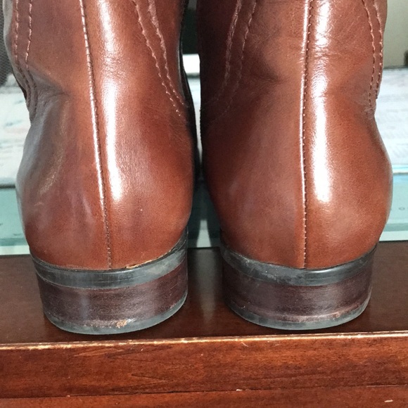 ❣️WIDE CALF Audrey Brooke tall leather boots - Picture 7 of 9